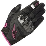 Alpinestars Stella SMX-1 Air V2 Mixed Gloves - Black / Fuchsia