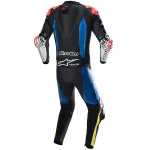 Alpinestars GP Tech V4 One Piece Leather Suit - Black / Blue / Yellow Fluo