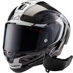 Alpinestars Supertech R10 - Element Black Carbon / Silver / Gloss Black