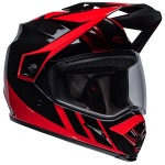 Bell MX-9 Adventure Mips - Dash Gloss Black / Red