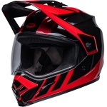 Bell MX-9 Adventure Mips - Dash Gloss Black / Red Thumb 6