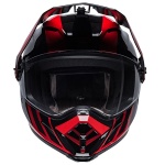 Bell MX-9 Adventure Mips - Dash Gloss Black / Red Thumb 7