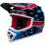 Bell MX-9 Mips - McGrath Showtime 23 Gloss Black / Red Thumb 3