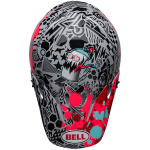Bell MX-9 Mips - Tagger Splatter Gloss Bright Red / Grey Thumb 1