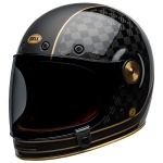 Bell Bullitt Carbon - Roland Sand Design Check It Helmet Matt / Gloss Black Thumb 1