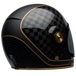 Bell Bullitt Carbon - Roland Sand Design Check It Helmet Matt / Gloss Black Thumb 4