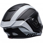 Bell Race Star DLX Flex - Tantrum 2 Matte / Gloss Black / White Thumb 2