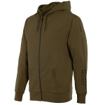 Dainese Adventure Full-Zip Hoodie - Military Olive / Black Thumb 0