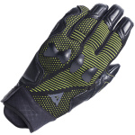 Dainese Unruly Ergo-Tek Textile Gloves - Anthracite / Acid Green Thumb 0