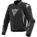 Dainese Super Speed 4 Perforated Leather Jacket - Black Matt / Charcoal Thumb 0