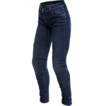 Dainese Ladies Brushed Skinny Denim Jeans - Blue Thumb 0