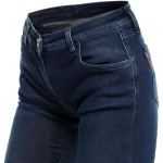 Dainese Ladies Brushed Skinny Denim Jeans - Blue Thumb 1