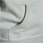 Dainese Racing Service Full Zip Hoodie - Glacier Grey / Black Thumb 2