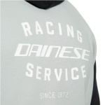 Dainese Racing Service Full Zip Hoodie - Glacier Grey / Black Thumb 3