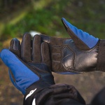 Dainese Coimbra Windstopper Textile Gloves - Black Iris / Black Thumb 2