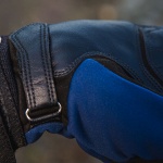 Dainese Coimbra Windstopper Textile Gloves - Black Iris / Black Thumb 6