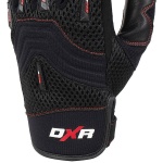 DXR Brapp Evo CE Textile Gloves - Black / Red Thumb 4