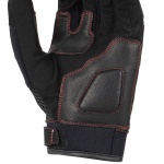 DXR Brapp Evo CE Textile Gloves - Black / Red Thumb 5