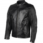 DXR Aerosun Leather Jacket - Black Thumb 0