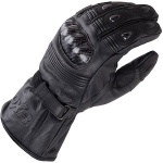 DXR Winter Carbon CE Leather Gloves - Black Thumb 0