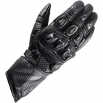 FLM Traction Air Leather Gloves - Black