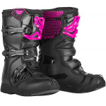 Fly Racing Kids Maverik Boots - Black / Pink Thumb 0
