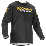Fly Racing Kinetic Rockstar Jersey - Black / Gold Thumb 0