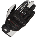 Furygan TD21 Vented Leather Gloves - Black / White / Red