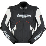 Furygan Raptor Evo 2 Leather Jacket - Black / White / Red