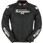 Furygan Atom Vented Evo Textile Jacket - Black / White