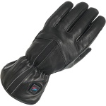 Gerbing MicroWirePRO Heated GT Hybrid Leather Gloves - Black Thumb 0