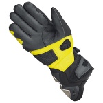 Held Titan RR Leather Gloves - Black / Fluorescent Yellow Thumb 1