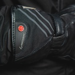 Held Twin II Leather & Textile Gloves - Black Thumb 4