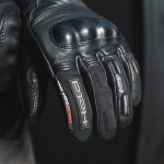 Held Twin II Leather & Textile Gloves - Black Thumb 5