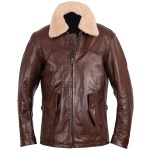 Helstons Mustang Leather Jacket - Brown Thumb 0