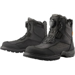 Icon Stormhawk Waterproof Leather Boots - Black