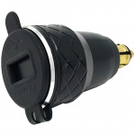 Interphone DIN 2 USB 4.2A Adapter - Aluminum Thumb 0