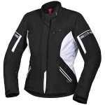 iXS Ladies Finja-ST 2.0 Textile Jacket - Black / White Thumb 0
