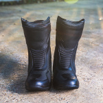 iXS Techno-ST+ Microfibre Waterproof Boots - Black Thumb 4