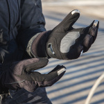 Keis G701S Heated Armoured Short Cuff Gloves - Black Thumb 10