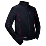 Keis J601RP UltraFlex Heated Jacket - Black / Red Thumb 3