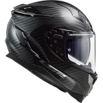 LS2 Challenger Carbon - Solid Carbon Thumb 4