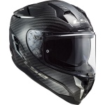 LS2 Challenger Carbon - Solid Carbon Thumb 5
