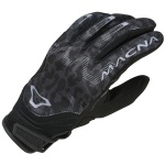 Macna Ladies Recon Textile Gloves - Black / Dark Grey / Leopard Thumb 0