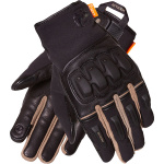 Merlin Jura Hydro D3O Leather Gloves - Black / Earth Thumb 0