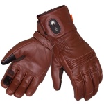 Merlin Minworth Heated Leather Gloves - Brown Thumb 1