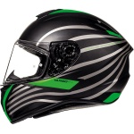 MT Targo - Doppler Matt Black / Green Thumb 1