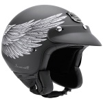 Nexx SX.60 - Eagle Rider Matt Black / Silver Thumb 0