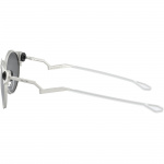 Oakley Deadbolt Sunglasses - Satin Chrome / Prizm Black Lens Thumb 3