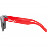 Oakley Frogskins Lite Sunglasses - Matt Fog Red / Prizm Black Lens Thumb 3